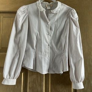 Vintage 60s-70s prairie blouse